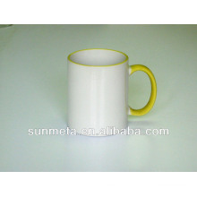 Sublimation Color Mug 11oz yellow